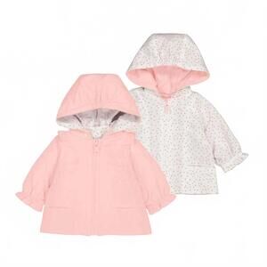NEW MAYORAL girls reversible windbreaker in pink